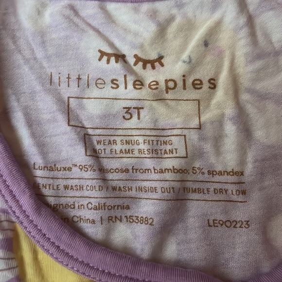 Little Sleepies Size 3 Short Sleeve/Shorts Set! - Picture 6 of 6